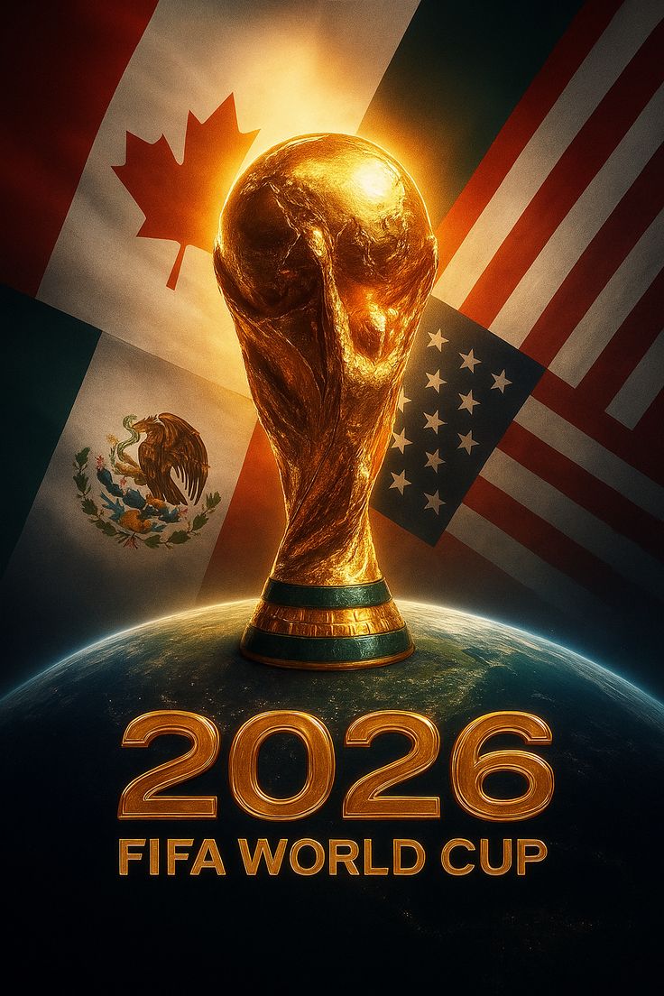 World Cup trophy golden glory